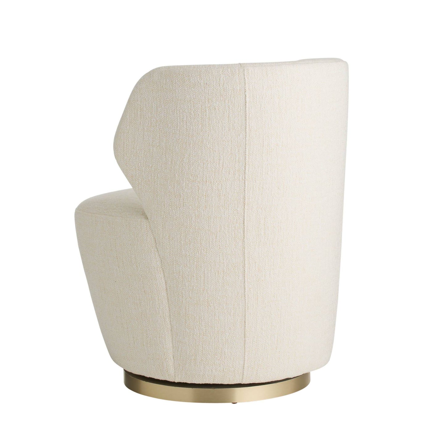 Arteriors Home Poppy Chair Cloud Boucle Champagne Swivel