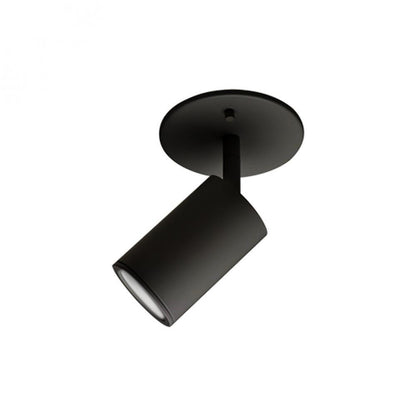Kuzco Lighting Inc Barclay 3-in Semi-Flush Mount Black