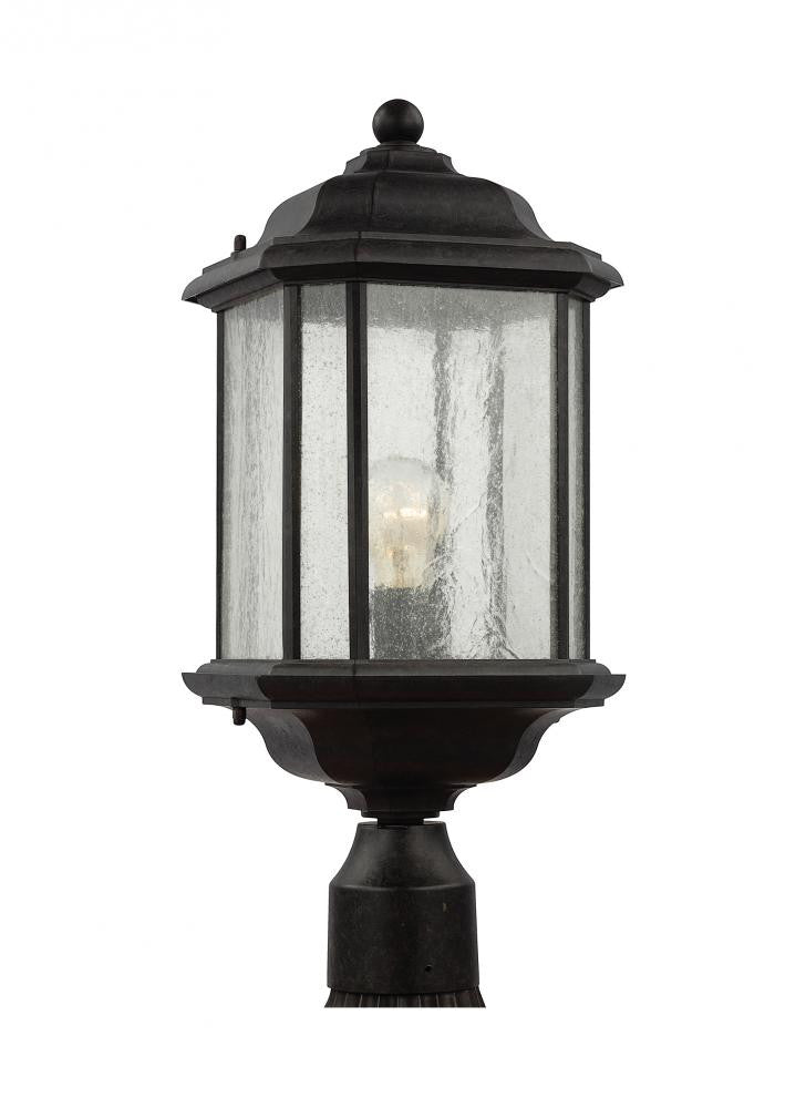 Generation Lighting Kent One Light Outdoor Post Lantern Oxford Bronze