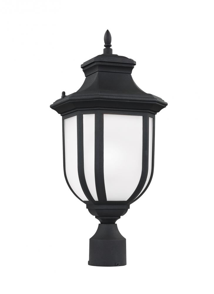 Generation Lighting Childress One Light Outdoor Post Lantern Black