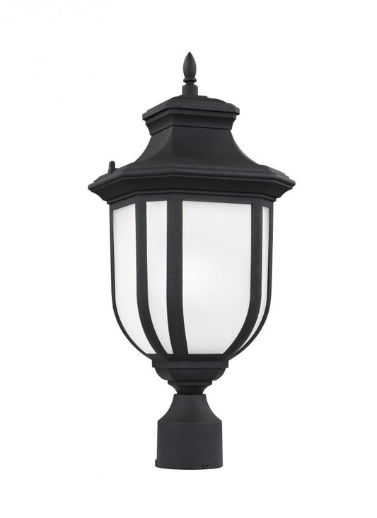 Generation Lighting Childress One Light Outdoor Post Lantern Black
