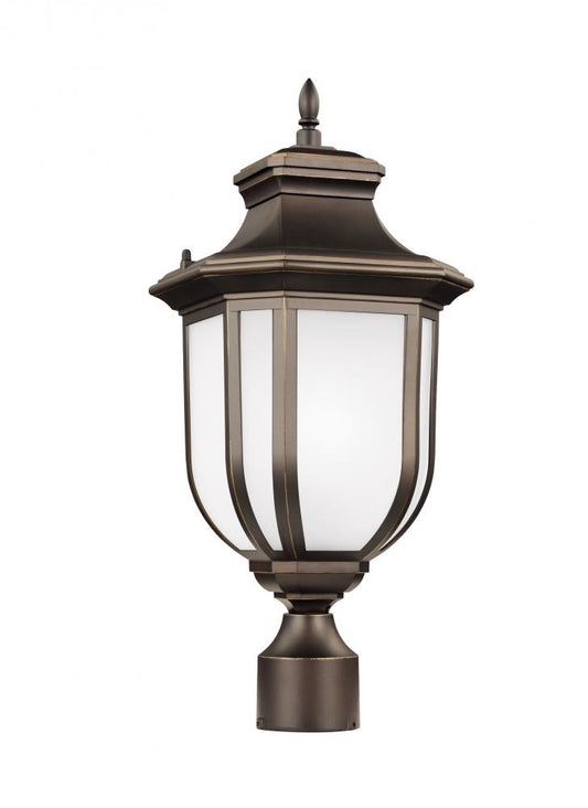 Generation Lighting Childress One Light Outdoor Post Lantern Antique Bronze