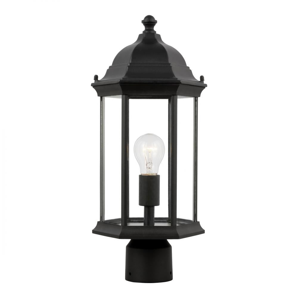Generation Lighting Sevier Medium One Light Outdoor Post Lantern Black