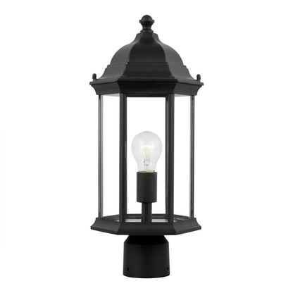 Generation Lighting Sevier Medium One Light Outdoor Post Lantern Black