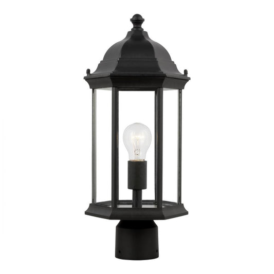 Generation Lighting Sevier Medium One Light Outdoor Post Lantern Black
