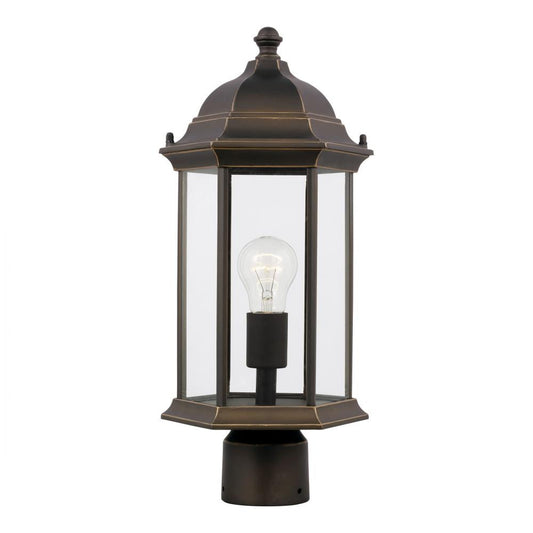 Generation Lighting Sevier Medium One Light Outdoor Post Lantern Antique Bronze