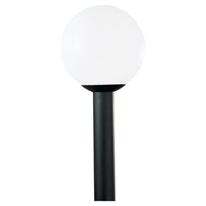 Generation Lighting One Light Outdoor Post Lantern White Plastic