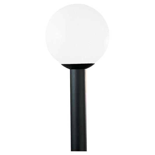 Generation Lighting One Light Outdoor Post Lantern White Plastic