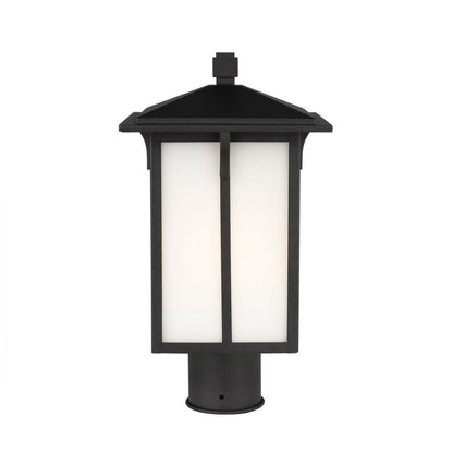 Generation Lighting Tomek One Light Outdoor Post Lantern Black