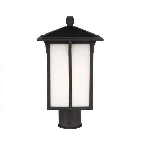 Generation Lighting Tomek One Light Outdoor Post Lantern Black