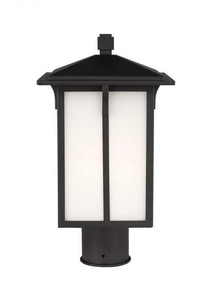 Generation Lighting Tomek One Light Outdoor Post Lantern Black