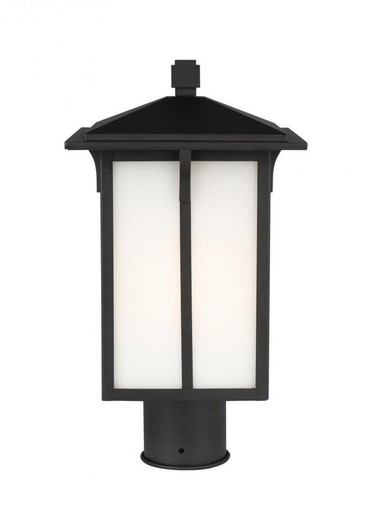 Generation Lighting Tomek One Light Outdoor Post Lantern Black