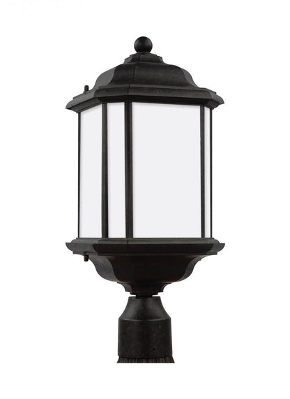 Generation Lighting Kent One Light Outdoor Post Lantern Oxford Bronze