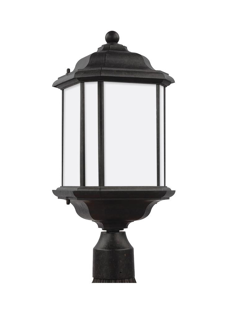 Generation Lighting Kent One Light Outdoor Post Lantern Oxford Bronze