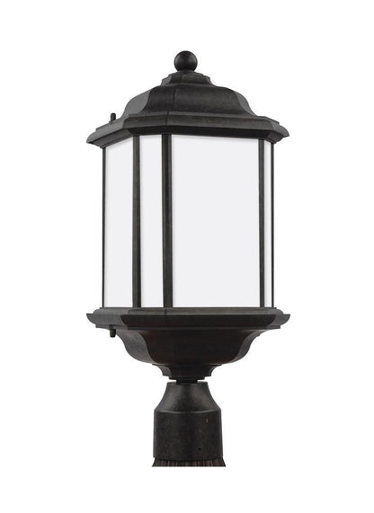 Generation Lighting Kent One Light Outdoor Post Lantern Oxford Bronze