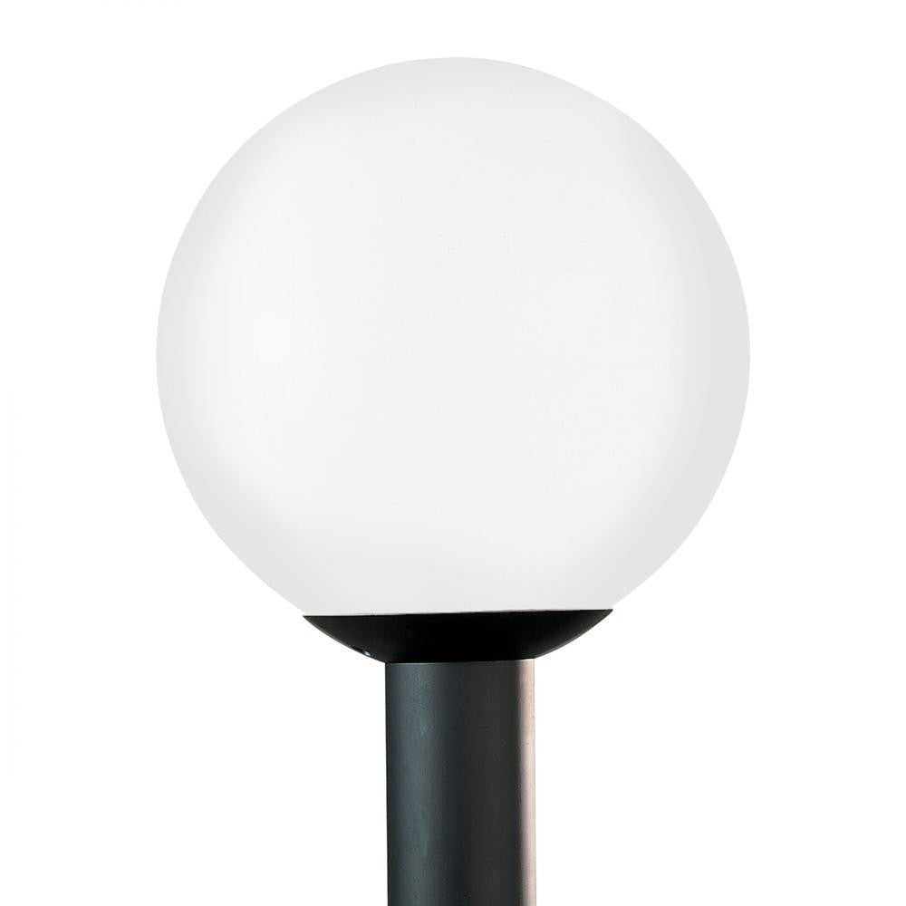 Generation Lighting One Light Outdoor Post Lantern White Plastic