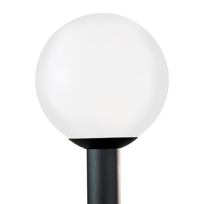 Generation Lighting One Light Outdoor Post Lantern White Plastic