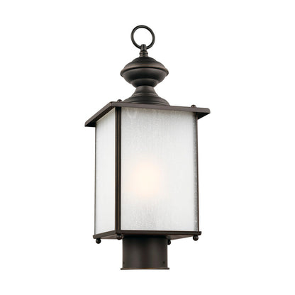 Generation Lighting Jamestowne One Light Outdoor Post Lantern Antique Bronze