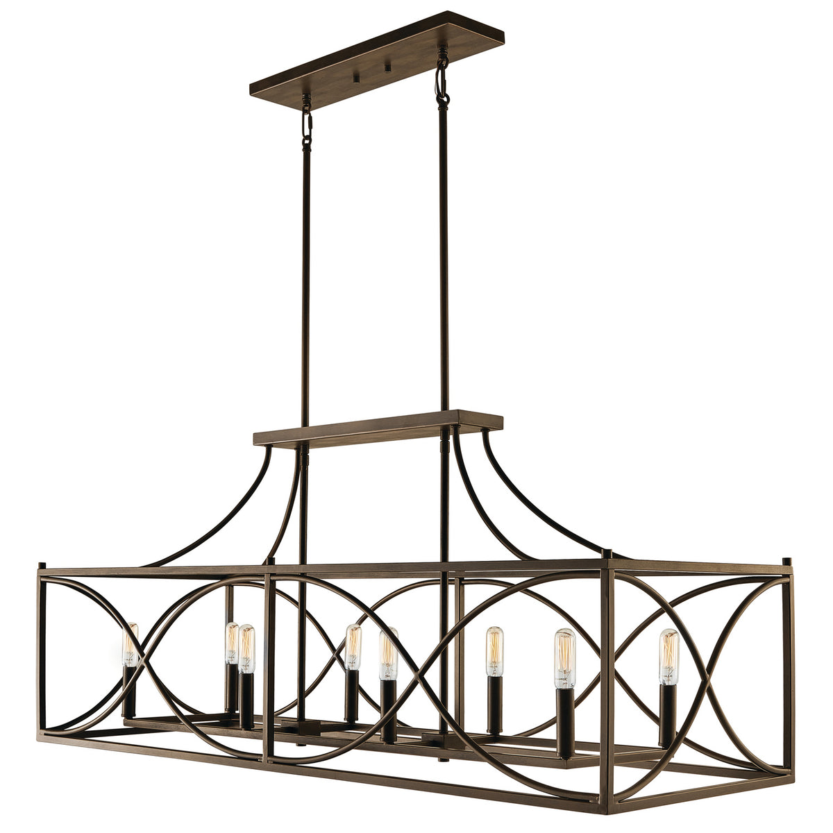 Tybee 8-Light Linear Chandelier