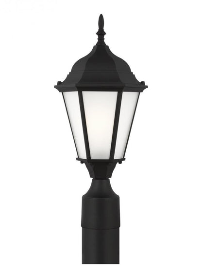 Generation Lighting Bakersville One Light Outdoor Post Lantern Black