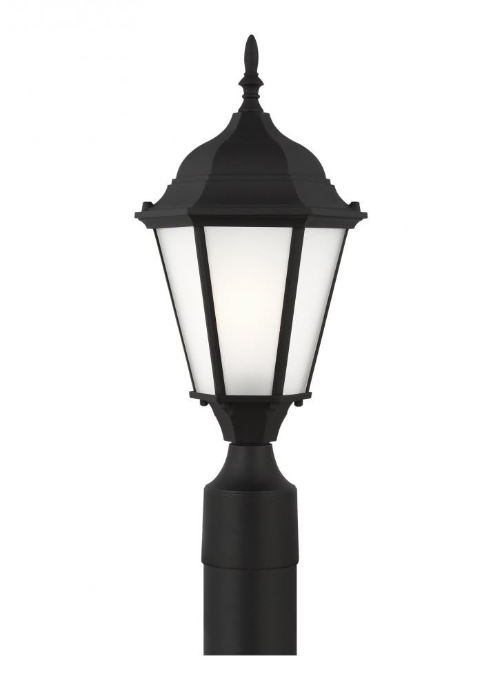 Generation Lighting Bakersville One Light Outdoor Post Lantern Black