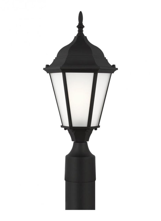 Generation Lighting Bakersville One Light Outdoor Post Lantern Black