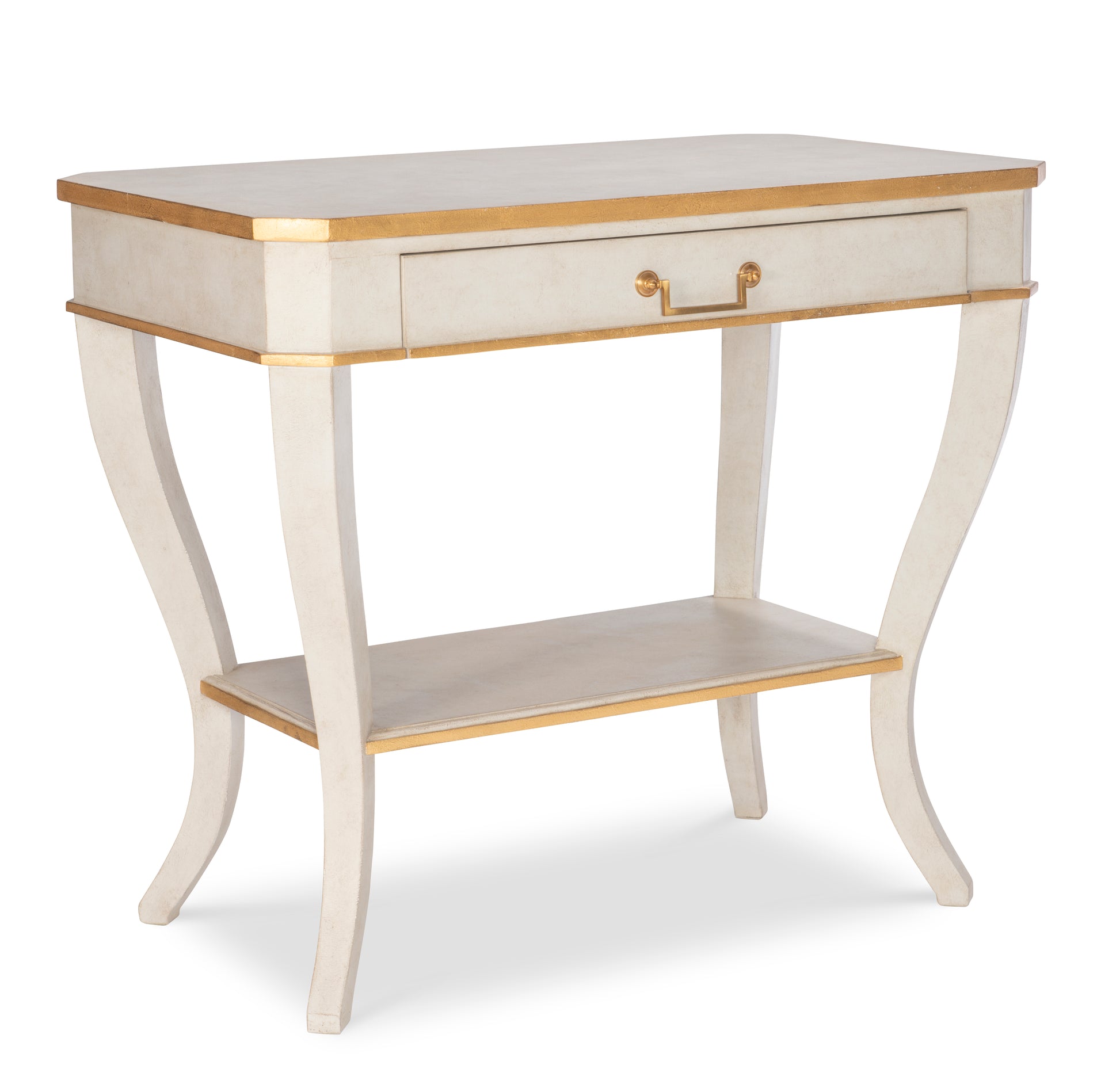 Maitland-Smith Hugo Occasional Table in Brass