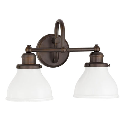 Baxter 2-Light Vanity - Matte Black