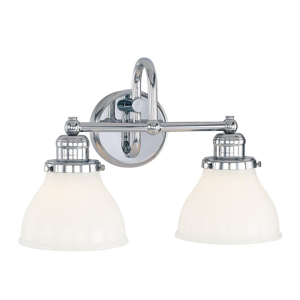 Baxter 2-Light Vanity - Matte Black