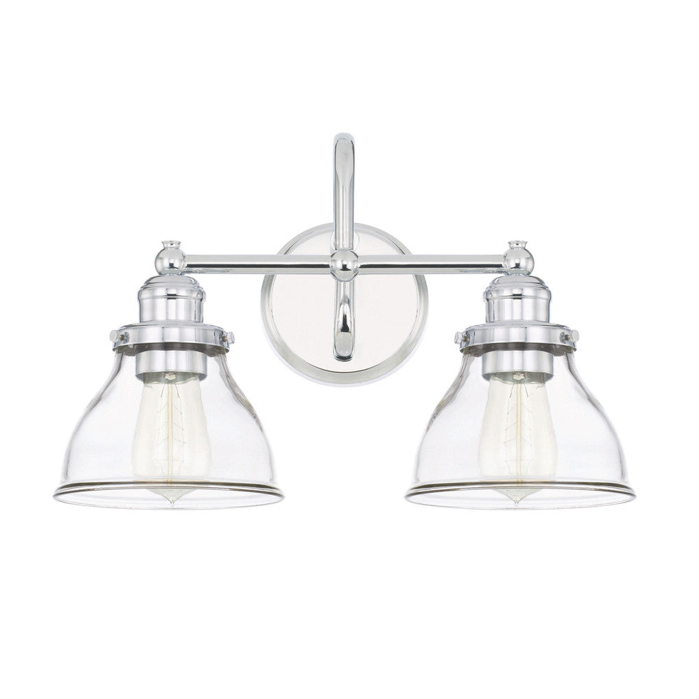 Baxter 2-Light Vanity - Matte Black