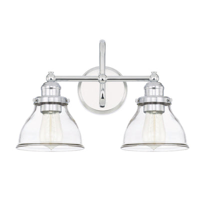 Baxter 2-Light Vanity - Matte Black