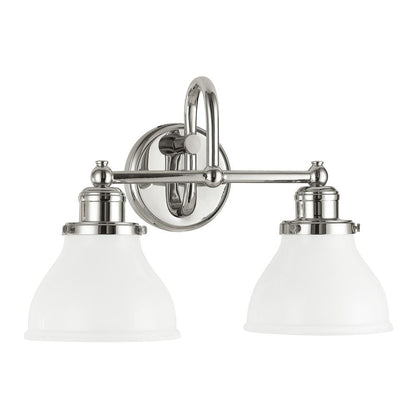 Baxter 2-Light Vanity - Matte Black