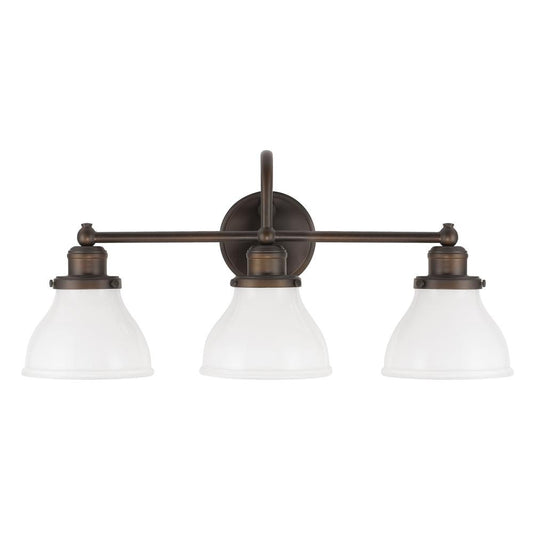 Capital Baxter Vanity Light Burnished Bronze
