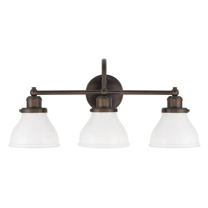 Baxter 3-Light Vanity - Matte Black