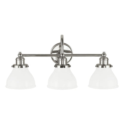 Baxter 3-Light Vanity - Matte Black