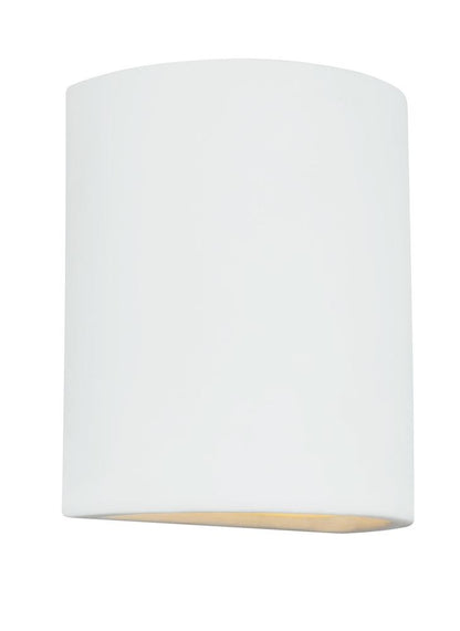 Generation Lighting One Light Outdoor Wall Lantern Unfinished Ceramic