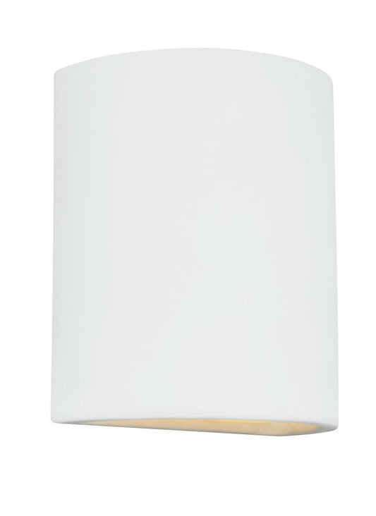 Generation Lighting One Light Outdoor Wall Lantern Unfinished Ceramic