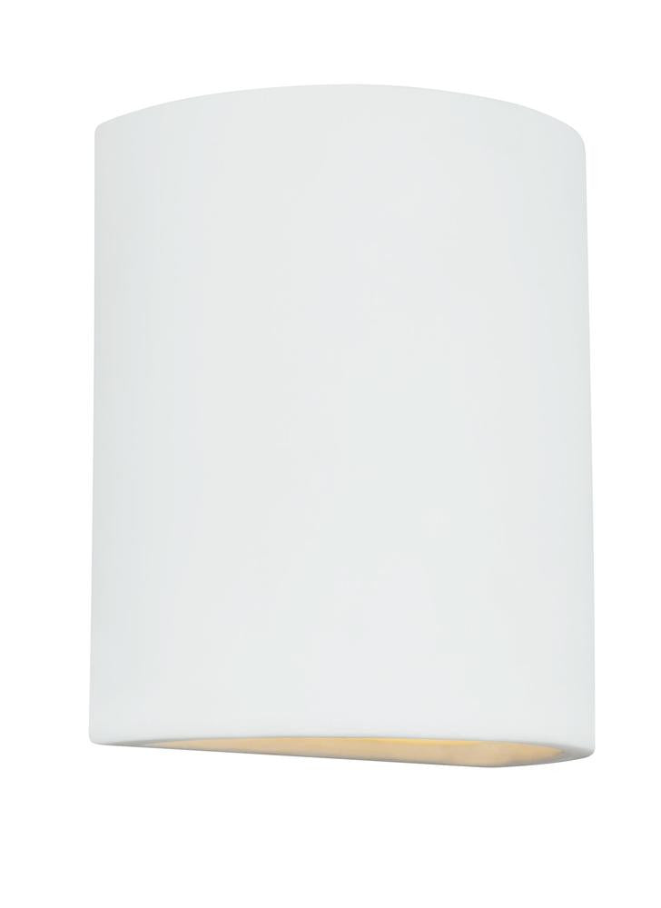 Generation Lighting One Light Outdoor Wall Lantern Unfinished Ceramic
