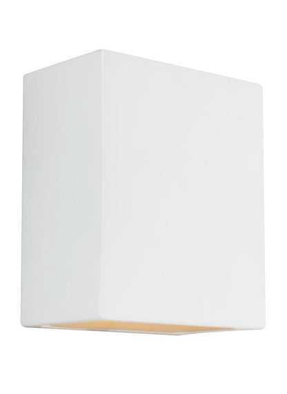 Generation Lighting One Light Outdoor Wall Lantern Unfinished Ceramic