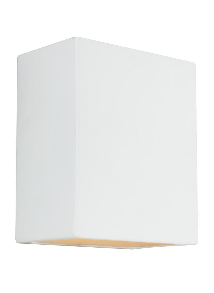 Generation Lighting One Light Outdoor Wall Lantern Unfinished Ceramic