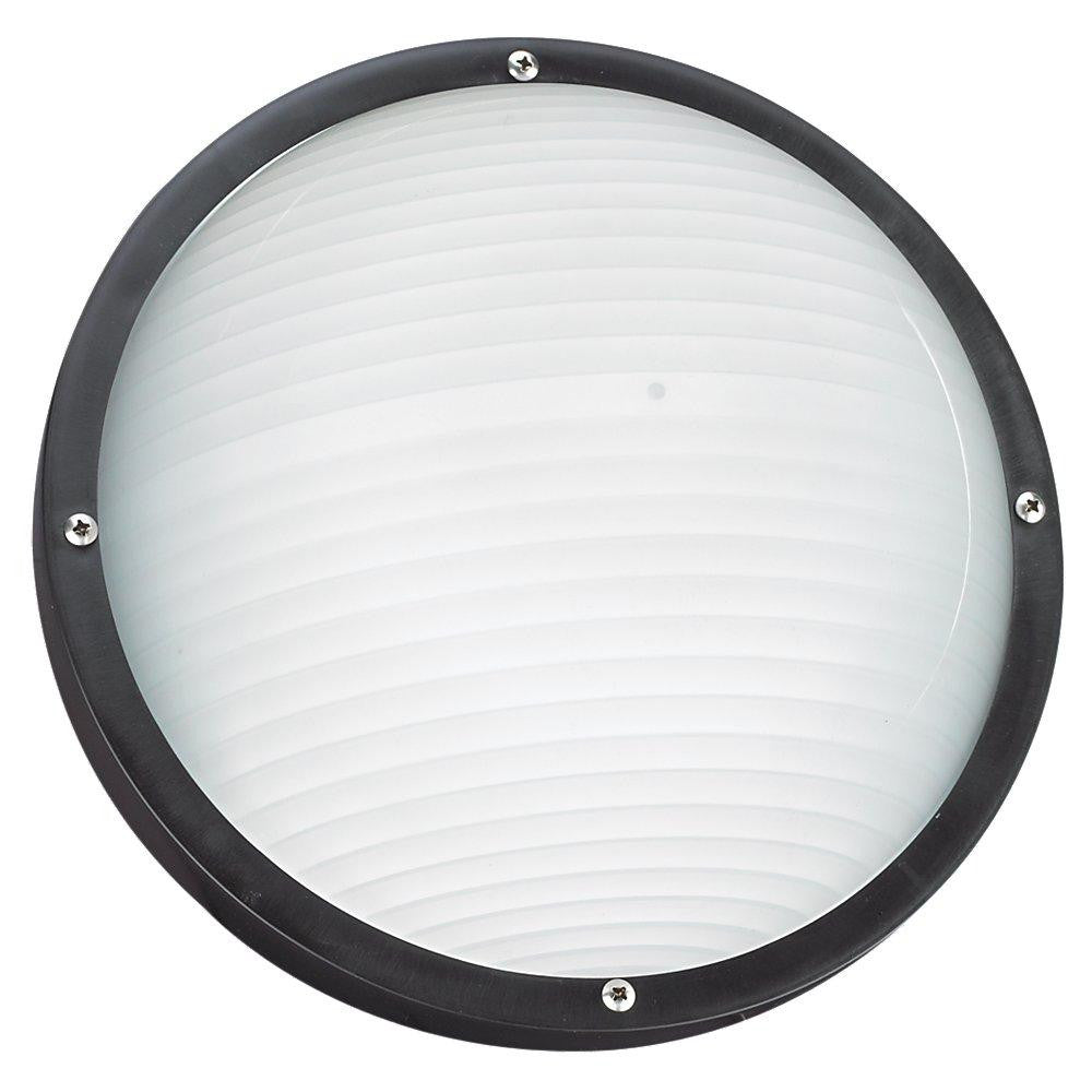 Generation Lighting Bayside One Light Outdoor Wall / Ceiling Mount Black