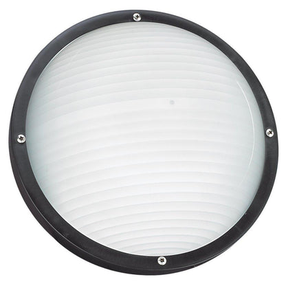 Generation Lighting Bayside One Light Outdoor Wall / Ceiling Mount Black