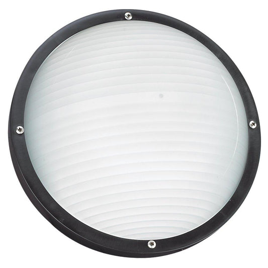 Generation Lighting Bayside One Light Outdoor Wall / Ceiling Mount Black