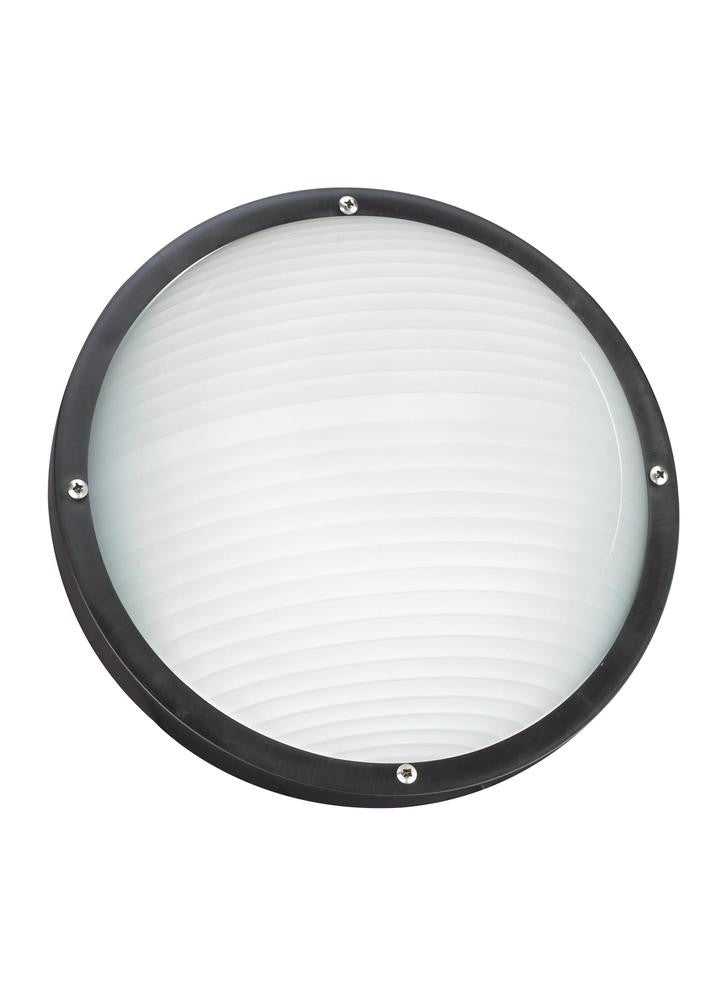 Generation Lighting Bayside One Light Outdoor Wall / Ceiling Mount Black
