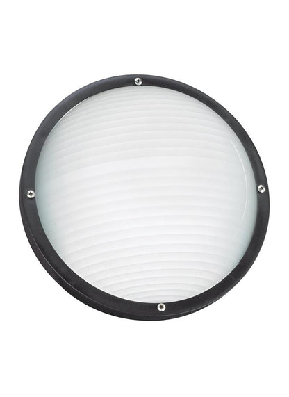 Generation Lighting Bayside One Light Outdoor Wall / Ceiling Mount Black