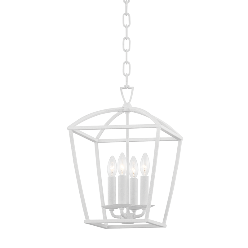 Hudson Valley Bryant Pendant White Plaster