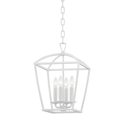 Hudson Valley Bryant Pendant White Plaster