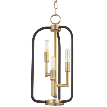 Hudson Valley Angler Chandelier Aged Brass
