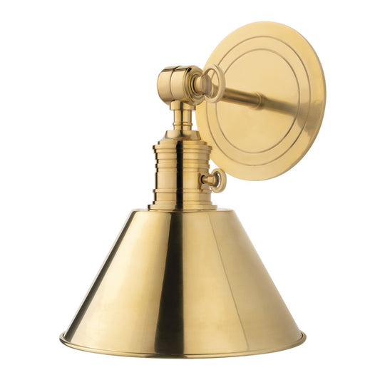 Hudson Valley Garden City Wall Sconce Antique Brass
