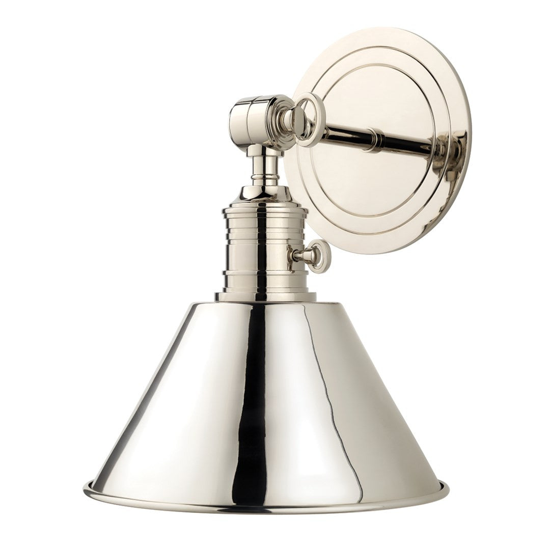 Hudson Valley Garden City Wall Sconce Polished Nickel